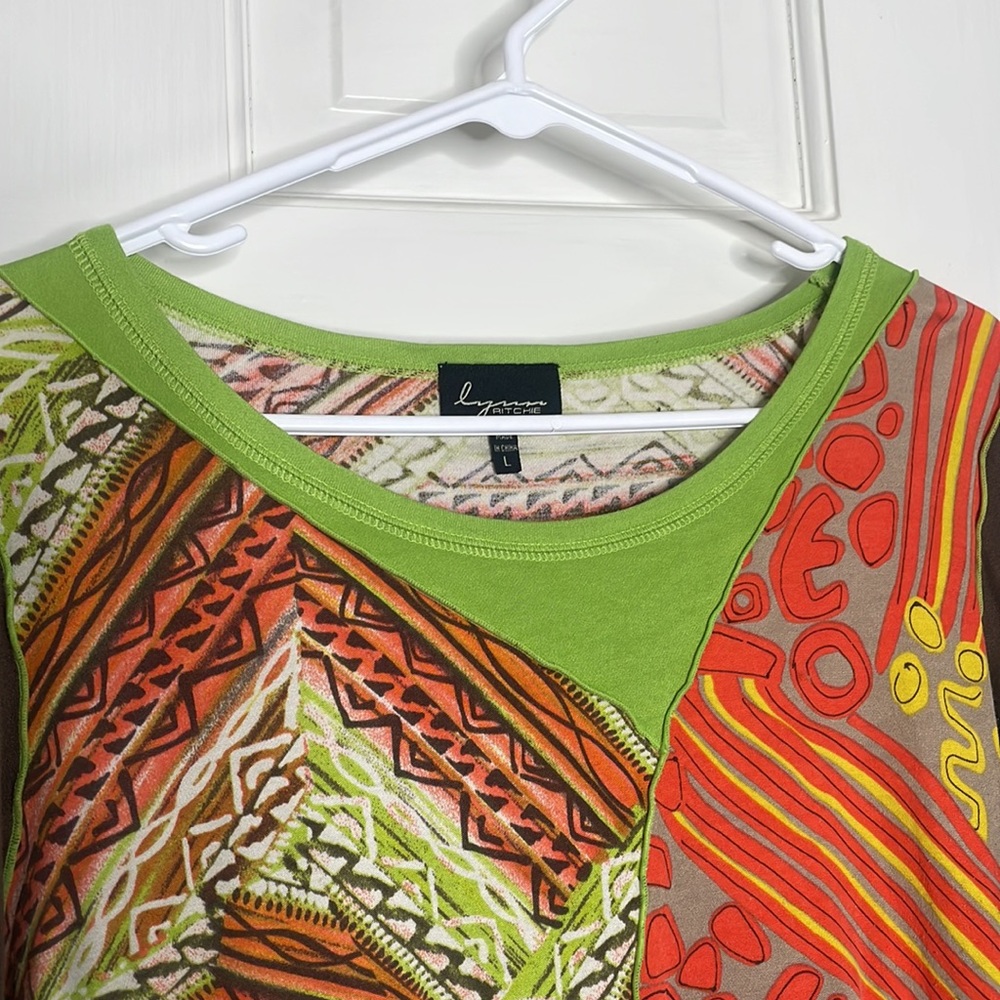 Colorful blouse - Picture 2 of 3